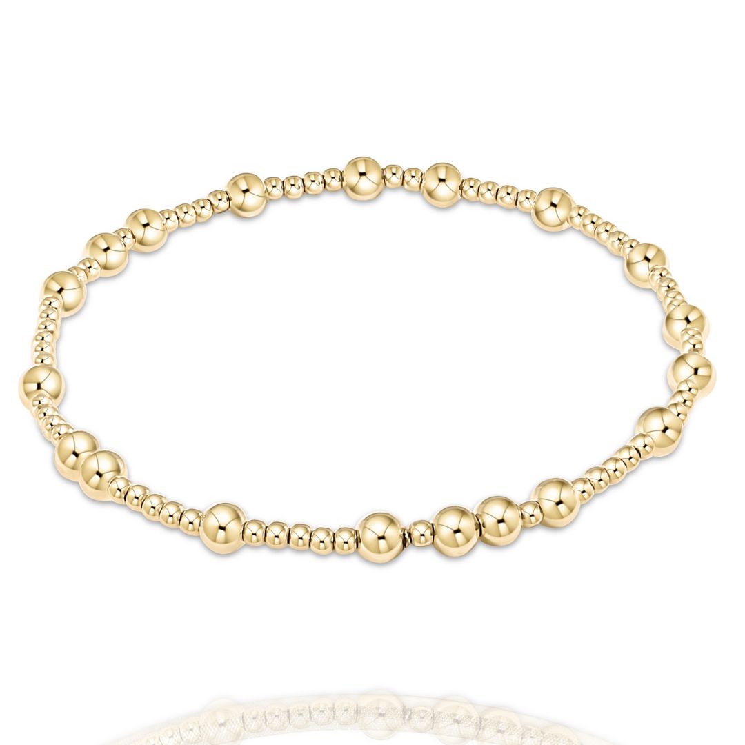 haven gold bead bracelet