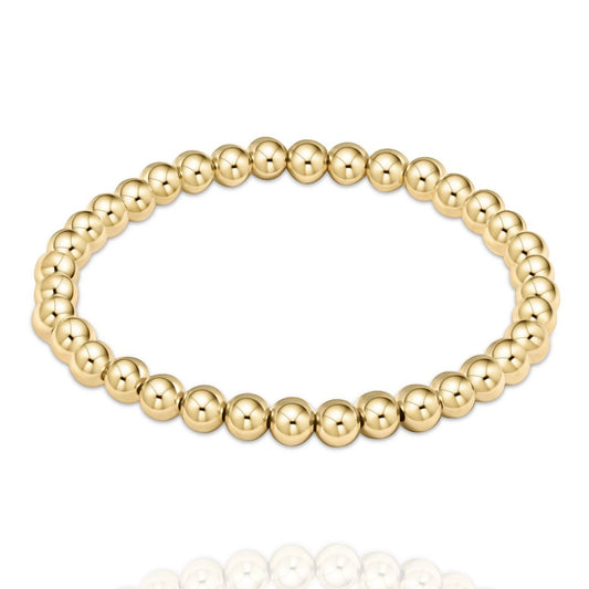 original gold bead bracelet - 5mm